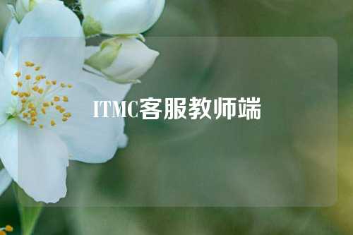 ITMC客服教师端